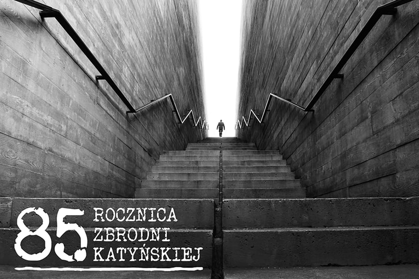 <p>Grafika 85. rocznicy Katynia</p>