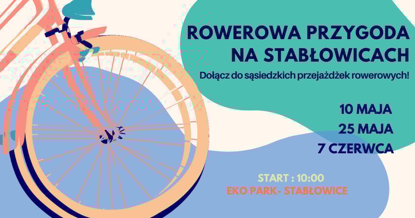 Grafika Rowerowej Przygody na Stabłowicach