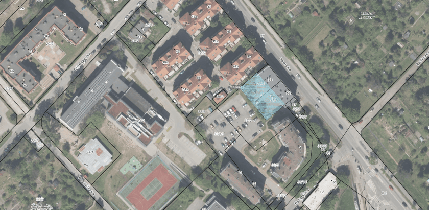 Lokalizacja konsultowanych podwórek.