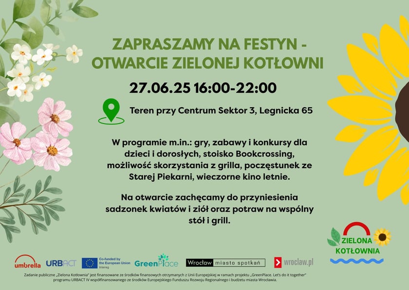 <p>Zaproszenie na festyn</p>