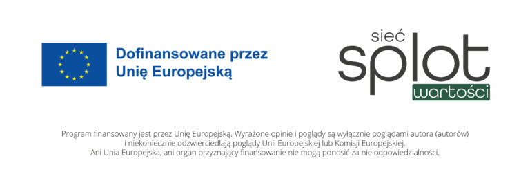 Dofinansowane przez Unię Europejską. Belka z logotypami