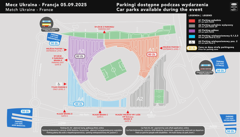 <p>Mapa z parkingami</p>