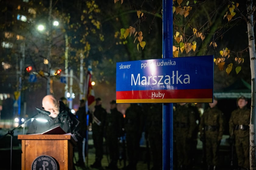 Uroczystość nadania imienia ppłk. Ludwika Marszałka 