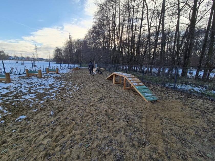 Psi wybieg w Ekoparku na Stabłowicach