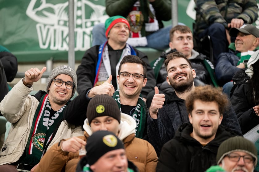 Mecz Śląsk Wrocław - Stal Rzeszów na Tarczyński Arena 8 grudnia 2025 r.