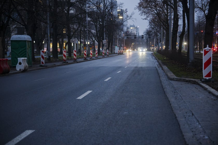 Wyremontowany fragment ul. Powstańców Śląskich.