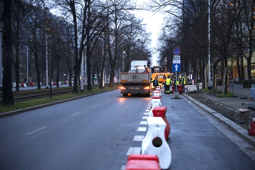 Wyremontowany fragment ul. Powstańców Śląskich.