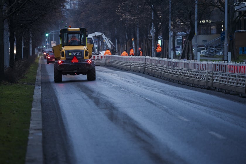 Wyremontowany fragment ul. Powstańców Śląskich.