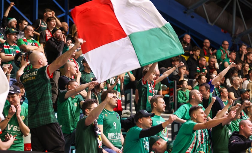 Mecz Orlen Basket Ligi - Śląsk Wrocław - Dziki Warszawa w hali Orbita (23 grudnia 2025 r.).