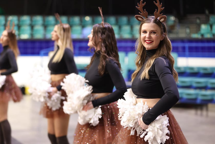 Mecz Orlen Basket Ligi - Śląsk Wrocław - Dziki Warszawa w hali Orbita (23 grudnia 2025 r.).