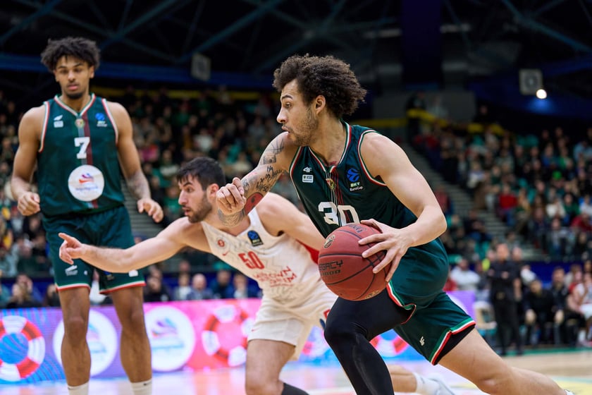 Mecz koszykówki Śląsk Wrocław - Hapoel Midtown Jerozolima 6 stycznia w hali Orbita.