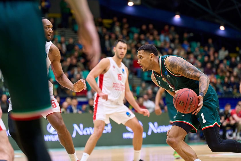 Mecz koszykówki Śląsk Wrocław - Hapoel Midtown Jerozolima 6 stycznia w hali Orbita.