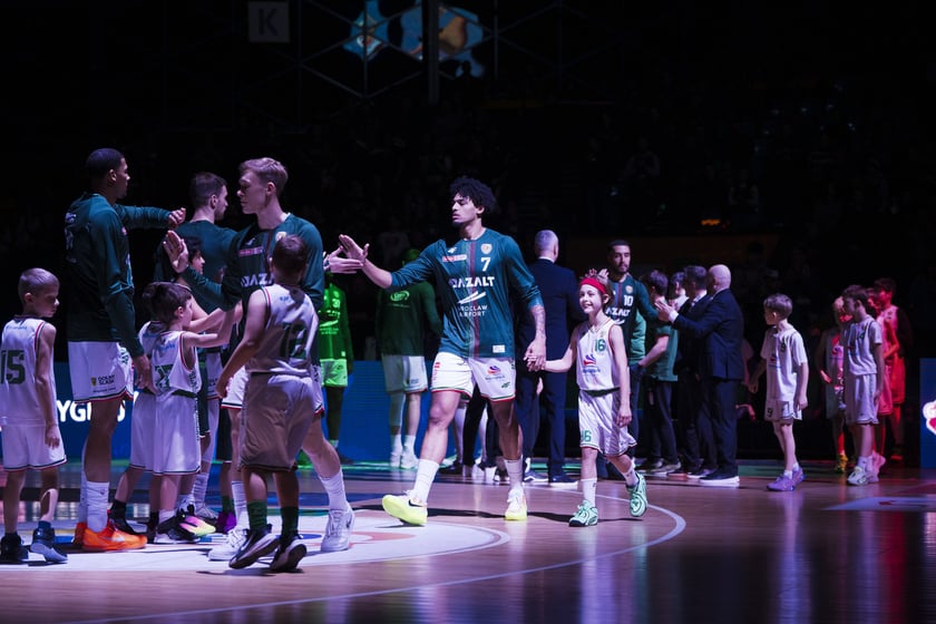 Mecz koszykówki - Śląsk Wrocław - Miasto Szkła Krosno, 11 stycznia 2026 r.