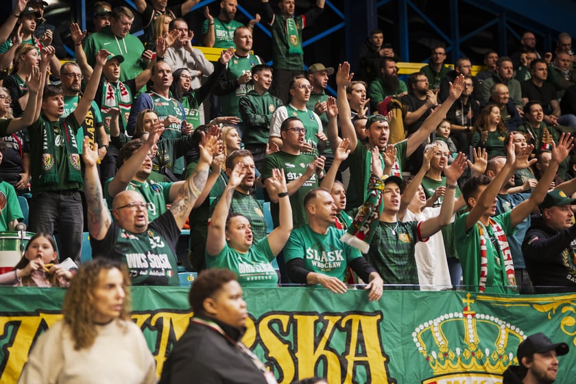 Mecz koszykówki - Śląsk Wrocław - Miasto Szkła Krosno, 11 stycznia 2026 r.