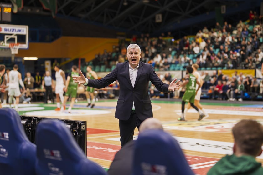 Mecz koszykówki - Śląsk Wrocław - Miasto Szkła Krosno, 11 stycznia 2026 r.