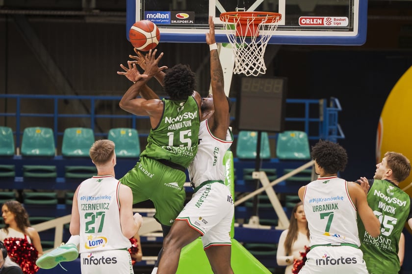 Mecz koszykówki - Śląsk Wrocław - Miasto Szkła Krosno, 11 stycznia 2026 r.