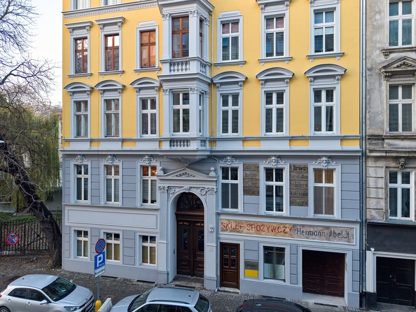 XIX-wieczna kamienica przy ul. Cybulskiego 19 po remoncie