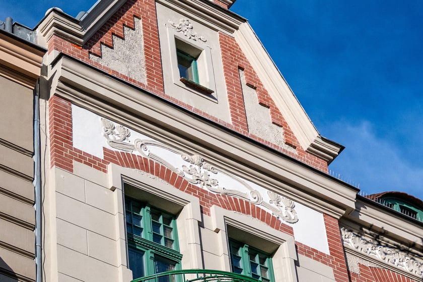 Secesyjna kamienica przy ul. Norwida 22 po remoncie
