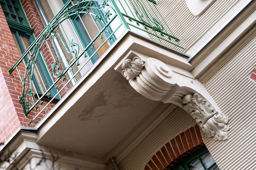 Secesyjna kamienica przy ul. Norwida 22 po remoncie