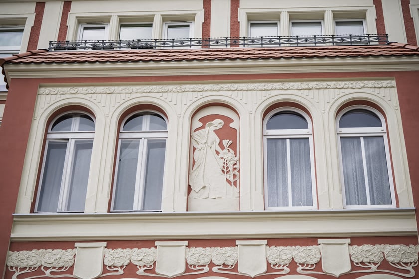 Wyremontowana kamienica przy ul. Rozbrat 12