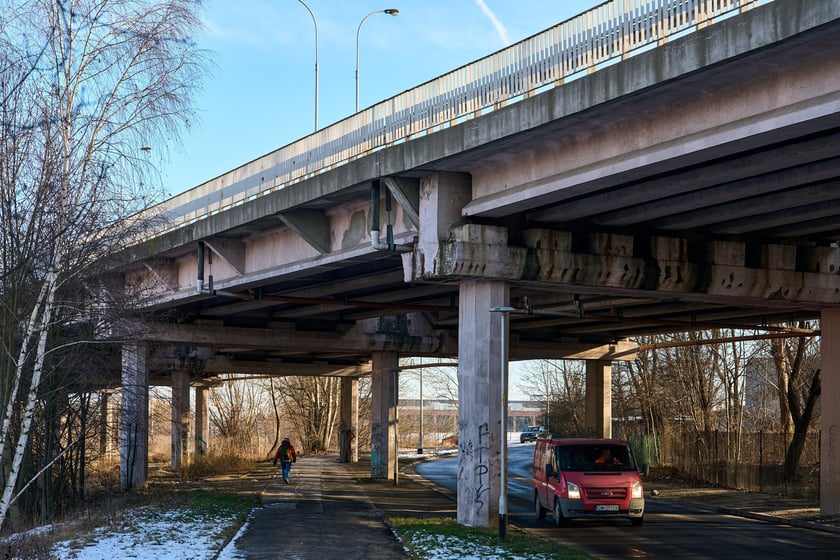 Estakady na Alei Sobieskiego