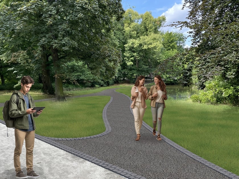 Wizualizacja parku Południowego