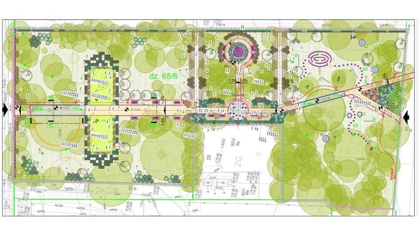 Projekt Parku Młodych Ekologów