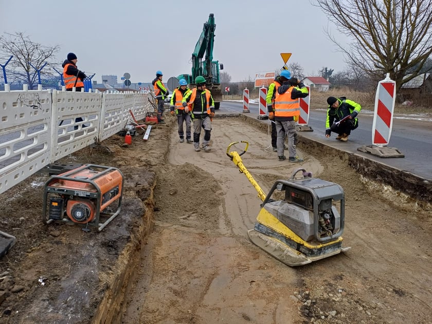 Początek remontu na ul. Żwirki i Wigury Zachodniej.
