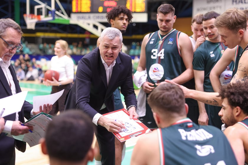 Mecz WKS Śląsk Wrocław - Cedevita Olimpija Ljubljana w Hali Orbita, 10 luty 2026 r.