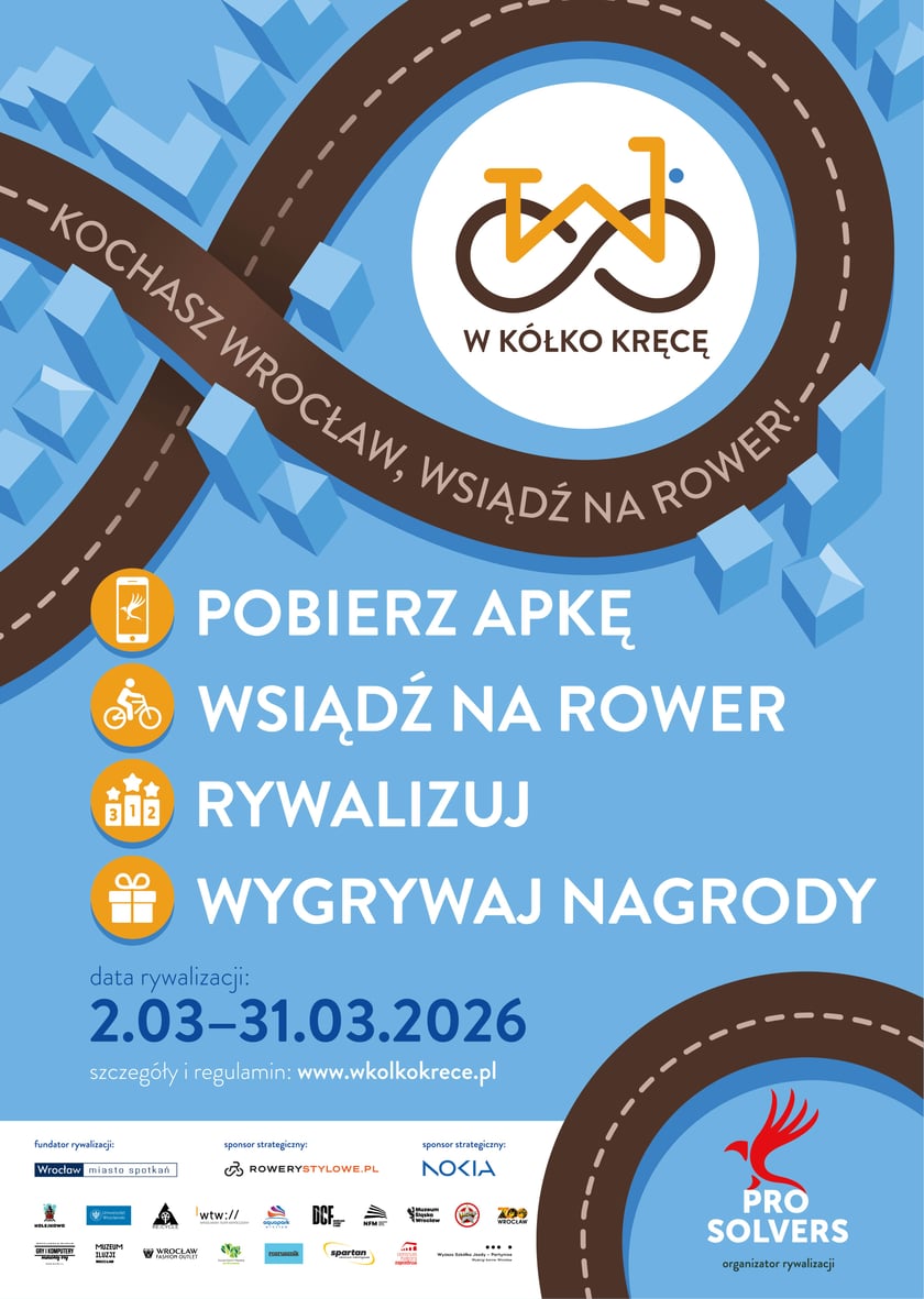 Plakat W Kółko Kręcę