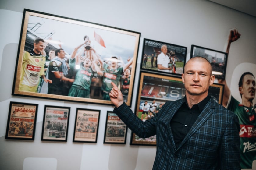 Przemysław Kaźmierczak - nowy dyrektor Akademii Piłkarskiej Śląska Wrocław.