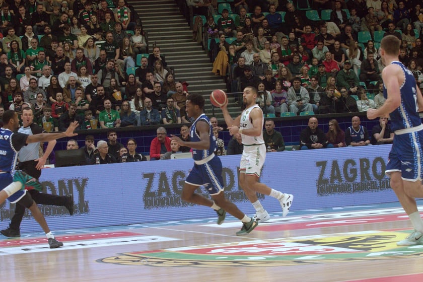 Mecz koszykówki Śląsk Wrocław - MKS Dąbrowa Górnicza w hali Orbita, 5 marca 2026 r.