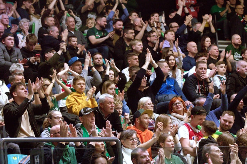 Mecz koszykówki Śląsk Wrocław - MKS Dąbrowa Górnicza w hali Orbita, 5 marca 2026 r.