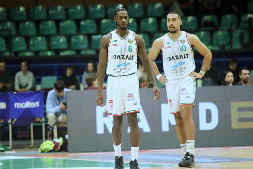 Mecz koszykówki Śląsk Wrocław - MKS Dąbrowa Górnicza w hali Orbita, 5 marca 2026 r.