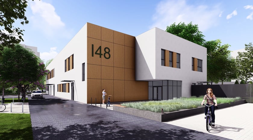 Wizualizacja przedszkola przy ul. Rogowskiej