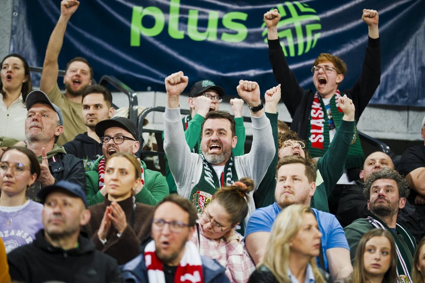 Mecz koszykówki Śląsk Wrocław - Górnik Wałbrzych w Hali Stulecia 10 marca 2026 r.