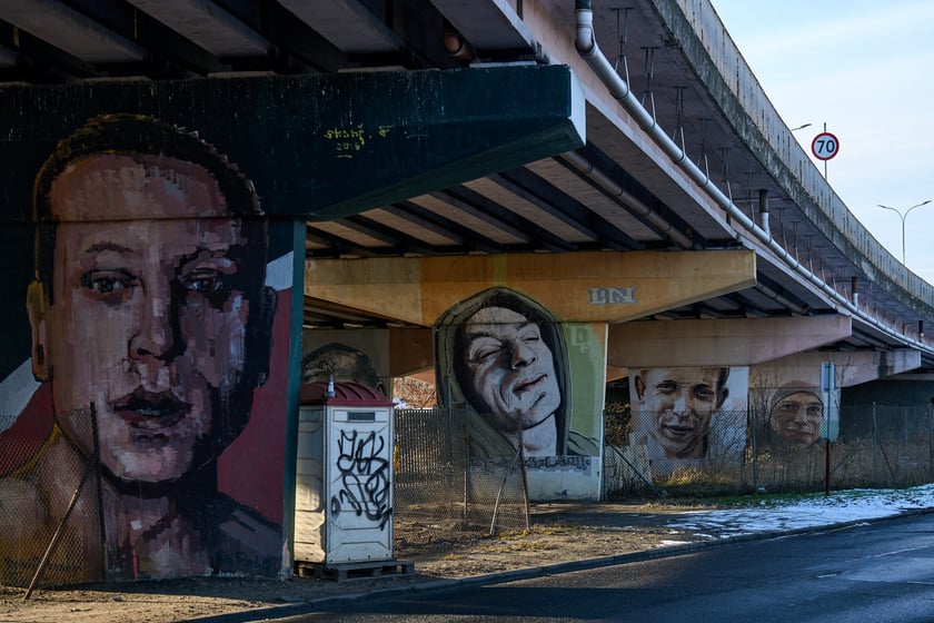 Estakada na Al. Sobieskiego.