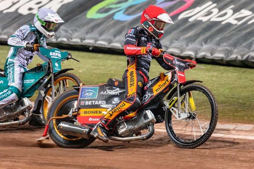 Spotkanie  PGE Ekstraligi  żużla - Sparta Wrocław - Falubaz Zielona Góra - 10 kwietnia 2026 r. we Wrocławiu.