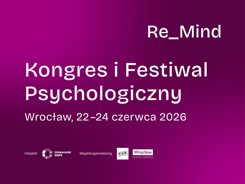 Powiększ obraz: Kongres i Festiwal Psychologiczny Re_Mind - plansza wydarzenia