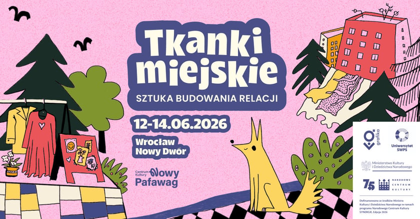 Powiększ obraz: Materiały informacyjne dotyczące festiwalu Tkanki Miejskie