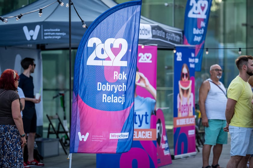 Pl. Wolności stał się wielkim tanecznym parkietem we Wrocławiu, 25.06.2022 r.