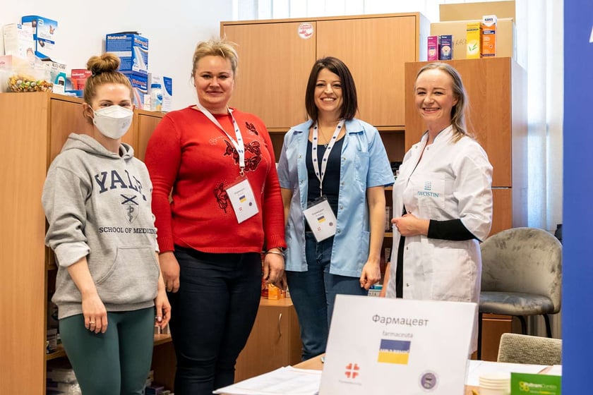 Punkt Pomocy Farmaceutycznej dla uchodźców