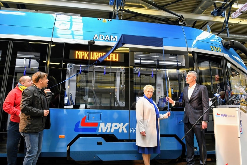 Tramwaj imienia Adama Wójcika Wrocław