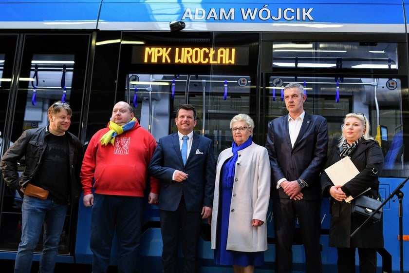 Tramwaj imienia Adama Wójcika Wrocław