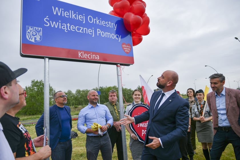 Rondo na Klecinie otrzymało patronat Wielkiej Orkiestry Świątecznej Pomocy