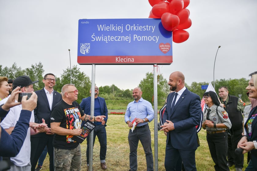 Rondo na Klecinie otrzymało patronat Wielkiej Orkiestry Świątecznej Pomocy