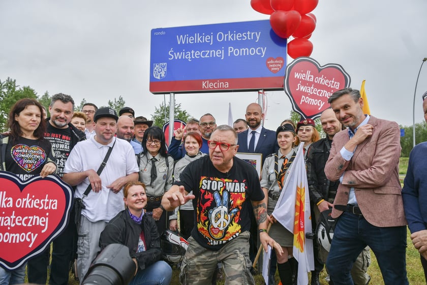 Rondo na Klecinie otrzymało patronat Wielkiej Orkiestry Świątecznej Pomocy