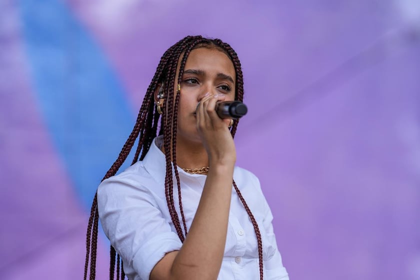 Sara James Wrocław, koncert na placu Wolności w Rok Dobrych Relacji