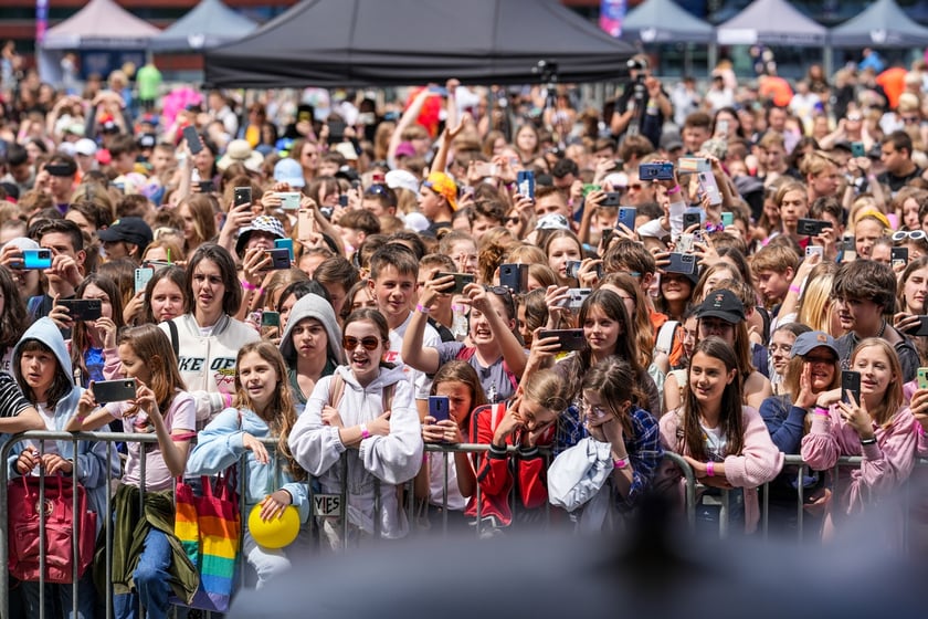Sara James Wrocław, koncert na placu Wolności w Rok Dobrych Relacji