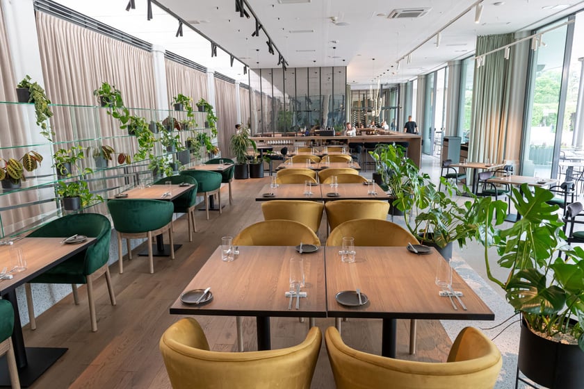 Wnętrze Restauracji Tarasowej